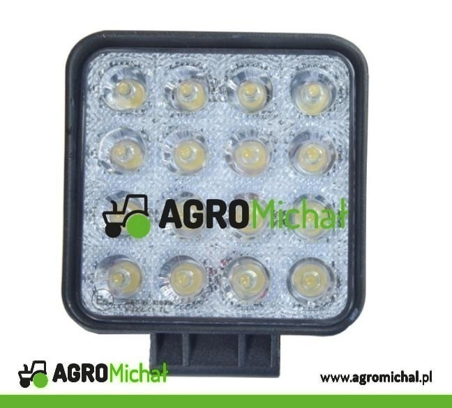 LAMPA ROBOCZA KWADRATOWA LED 3600 LUMENÓW