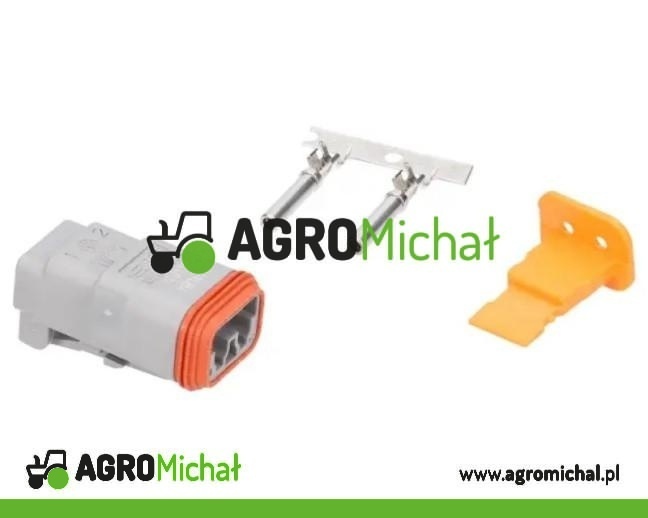 PRZECIWZŁĄCZE WTYCZKA DEUTSCH DOT06-2S 2 PIN A.07135 WESEM