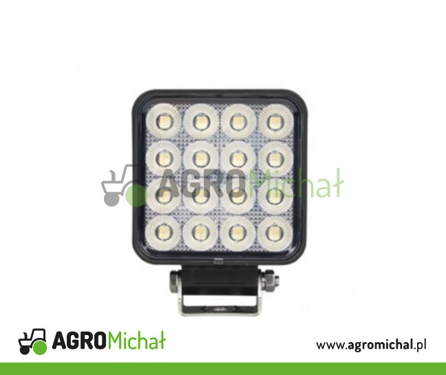 Lampa Robocza 64LED 64 Wat rozproszona, kwadratowa