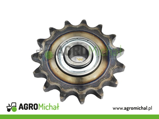 Koło, zębate napinacza z łożyskiem 12B-1 (R1 3/4) Z-15 fi 16, Waryński